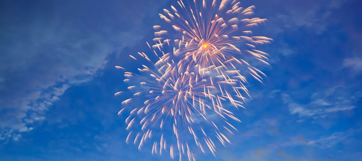 Fireworks in Marin County, CA